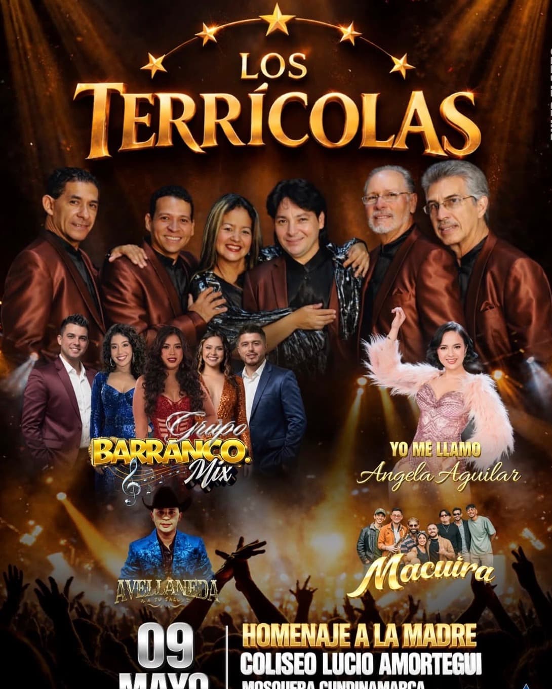 Los Terrícolas de Venezuela en Vivo en Homenaje a las Madres