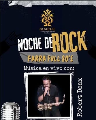 ¡EL ROCK REGRESA A CASA! Farra Full 80's con Robert Dsax