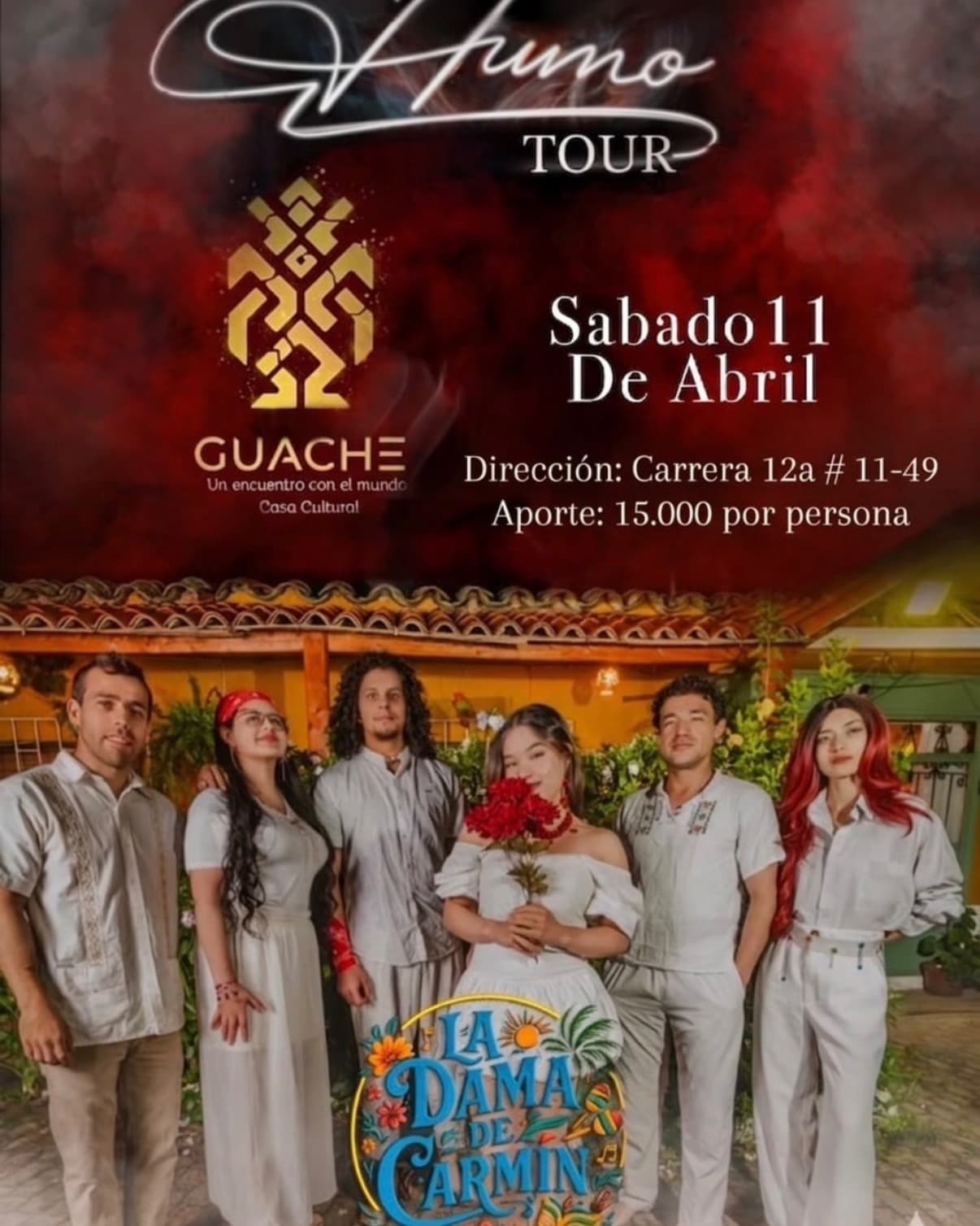 La Dama del Carmín: Humo Tour en Villa de Leyva