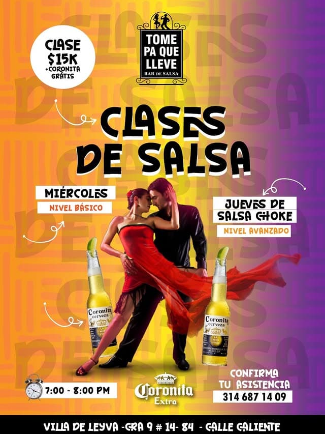 Clases de Salsa en Tome Pa' Que Lleve