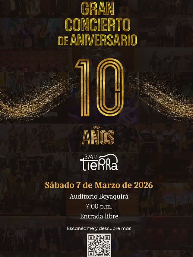 Gran Concierto de Aniversario de 3/4 de mi Tierra