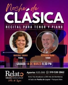 Velada Clásica con Marjorie Tanaka y Hernando Riaño